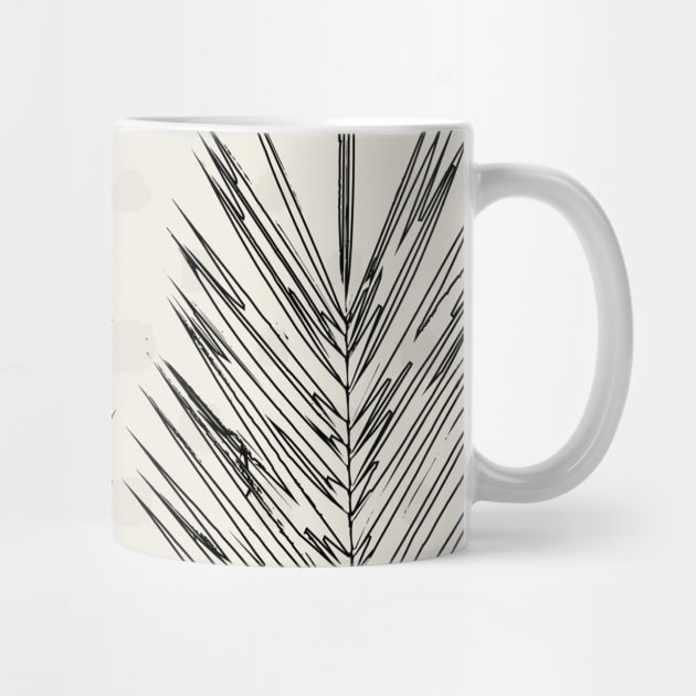 Natural Living Palm Leaves by technotext